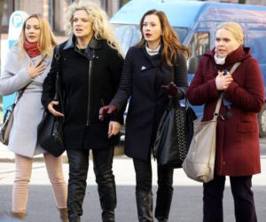 Przyjaciółki 3 sezon odc. 39. Zuza (Anita Sokołowska), Anka (Magdalena Stużyńska), Inga (Małgorzata Socha), Patrycja (Joanna Liszowska)