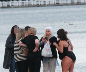 Morsy dorwały Joannę Kurowską na plaży