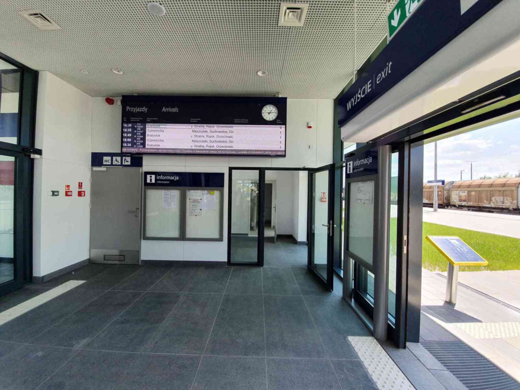 Bielsk Podlaski. Nowoczesny dworzec PKP już otwarty dla podróżnych