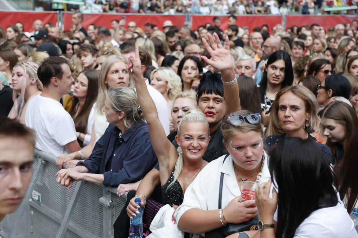 Koncert Jennifer Lopez w Warszawie (25.07.2025) - część druga. Organizatorem koncertu jest Prestige MJM