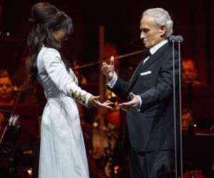 Koncert Justyny Steczkowskiej i Jose Carrerasa w Operze Leśnej