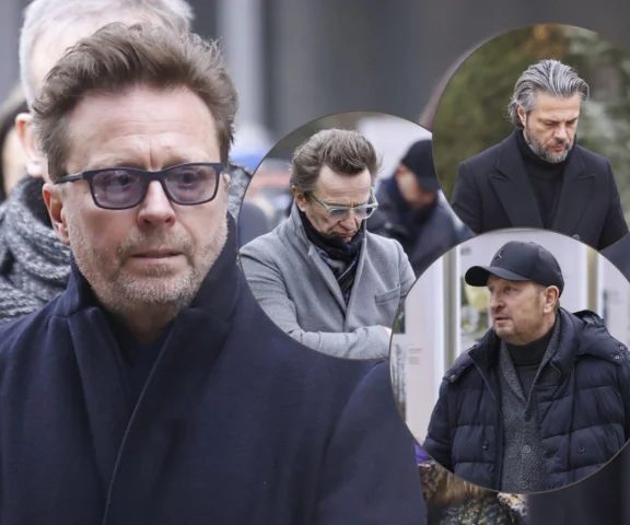 Ten widok łamie serce. Mąż Maciąg nie był w stanie ukryć żalu