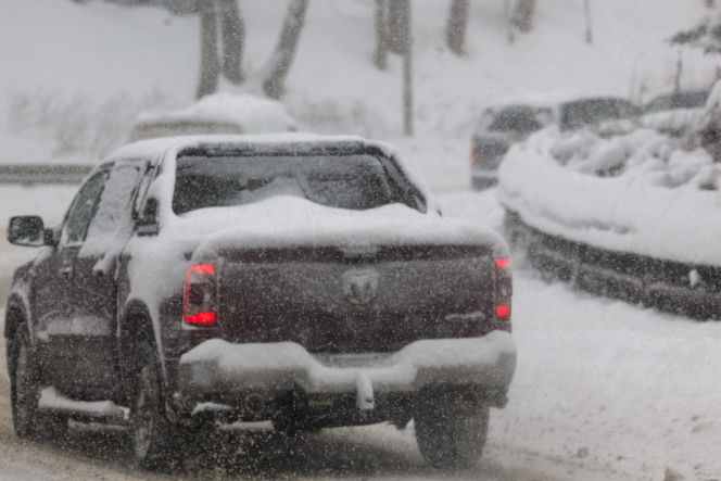 Intensywne opady śniegu w Zakopanem