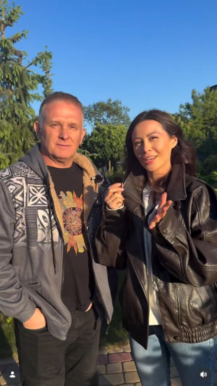 M jak miłość nowy sezon na planie. Joanna (Dominika Sakowicz), Artur Rogowski (Robert Moskwa)