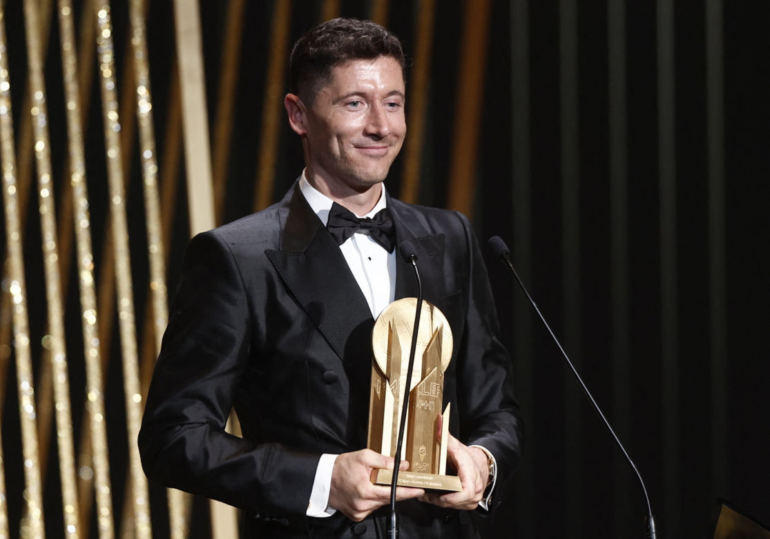 Lewandowscy. Ballon d'Or France Football