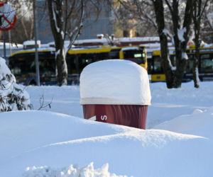 Słupsk pod śniegiem