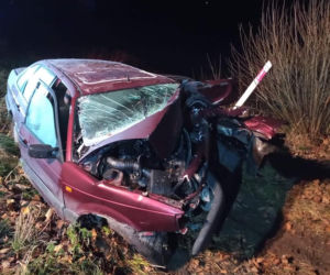 Kiersnówek. Śmiertelny wypadek na DK 66. Zginął kierowca volkswagena [ZDJĘCIA]