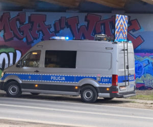 Potrącenie rowrzysty w Warszawie