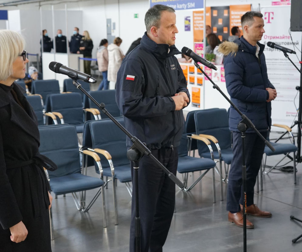 Poznań pomaga uchodźcom z Ukrainy. Przeniesiono punkt recepcyjny