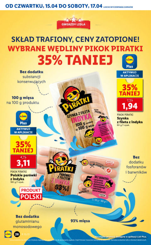 Promocje na sobotę w Lidlu