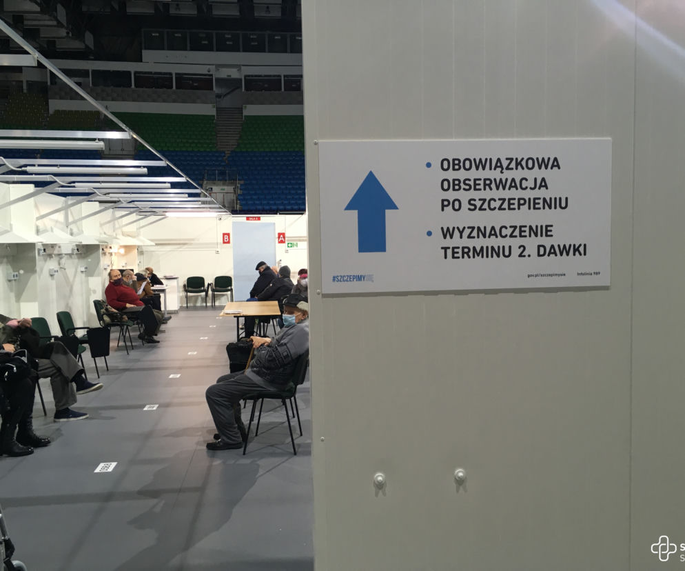 Seniorzy będą szczepieni w hali Netto Arena przy ul. Szafera