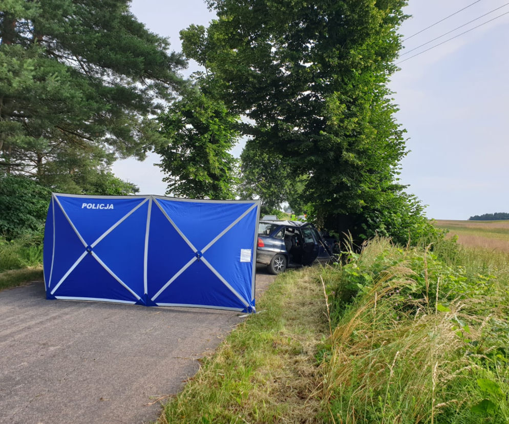 Śmiertelny wypadek koło Nidzicy