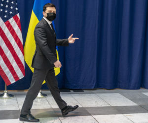 Prezydent Ukrainy: powstrzymujemy się od odpowiedzi na prowokację