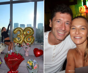 Taką niespodziankę Robert Lewandowski sprawił żonie na urodziny. Anna świetnie dobrała słowa