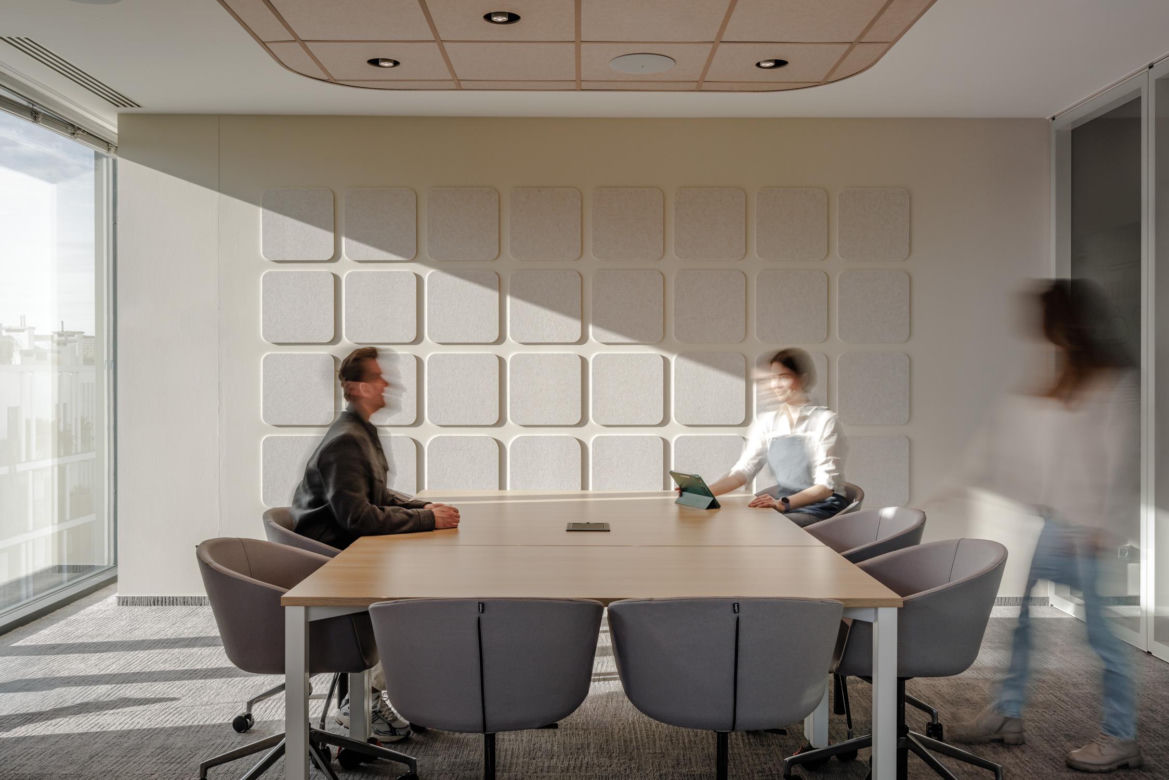 Biuro Kraft Heinz w kompleksie Harmony Office Park na warszawskim Mokotowie