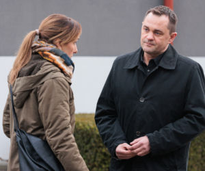Na Wspólnej, odcinek 3392: Sławek Dziedzic (Mariusz Słupiński), Iga (Lidia Sadowa)