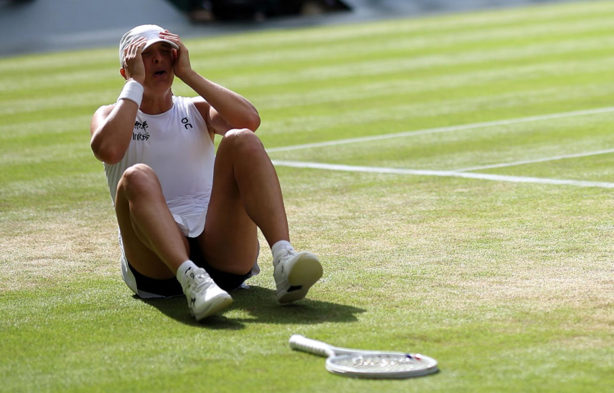 Iga Świątek wygrywa Wimbledon