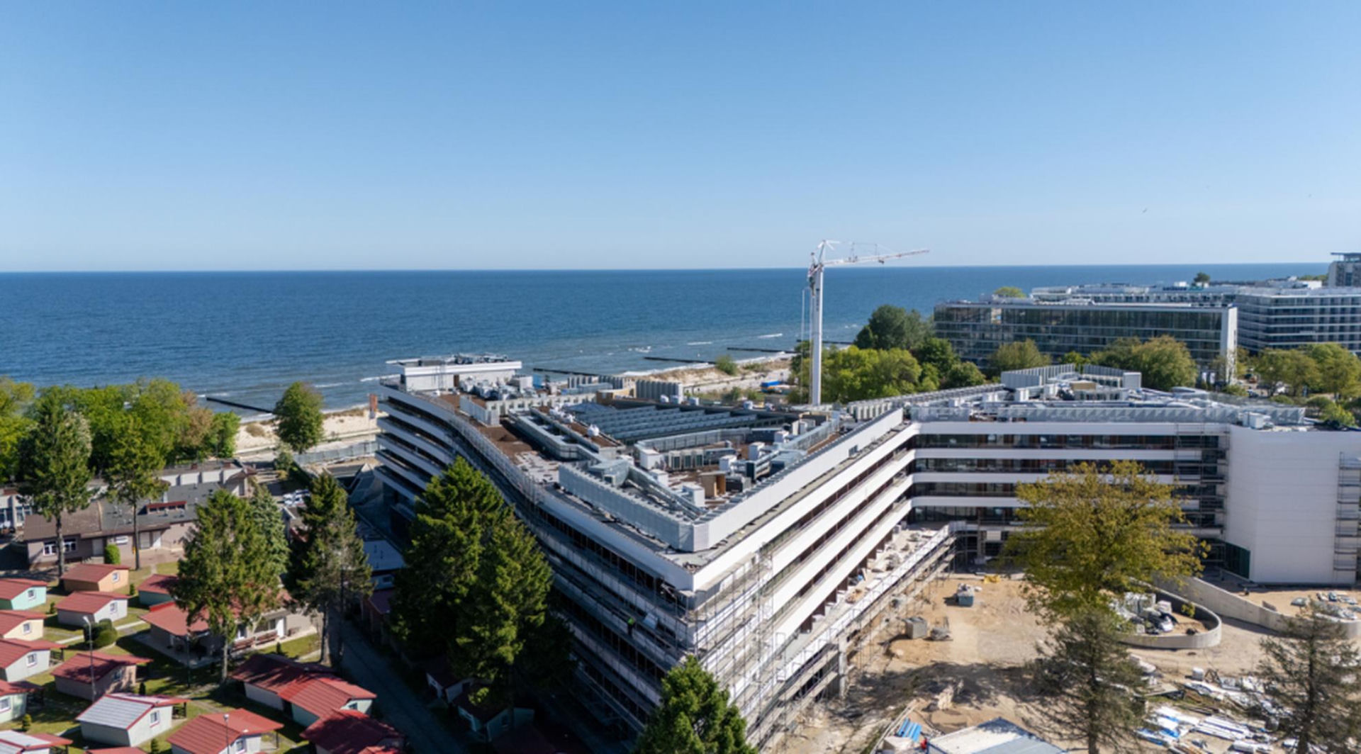 Hotel Mearl w Kołobrzegu - budowa