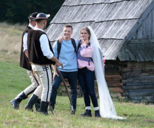 M jak miłość odc. 1634. Franka (Dominika Kachlik), Paweł (Rafał Mroczek)