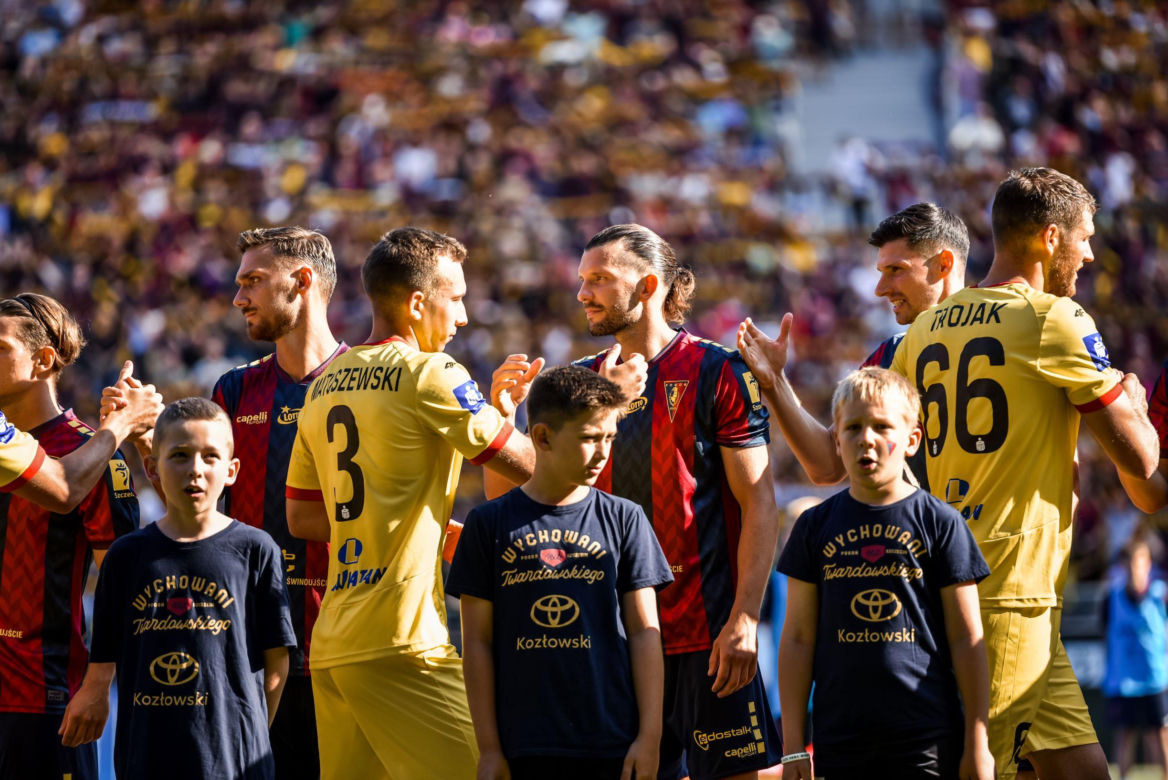 Kibice podczas meczu Pogoń Szczecin - Korona Kielce