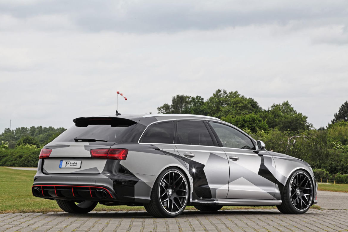 Audi RS6 Avant po tuningu Schmidt Revolution