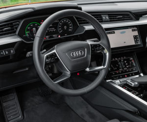 Wnętrze Audi e-tron Sportback 55 quattro S line