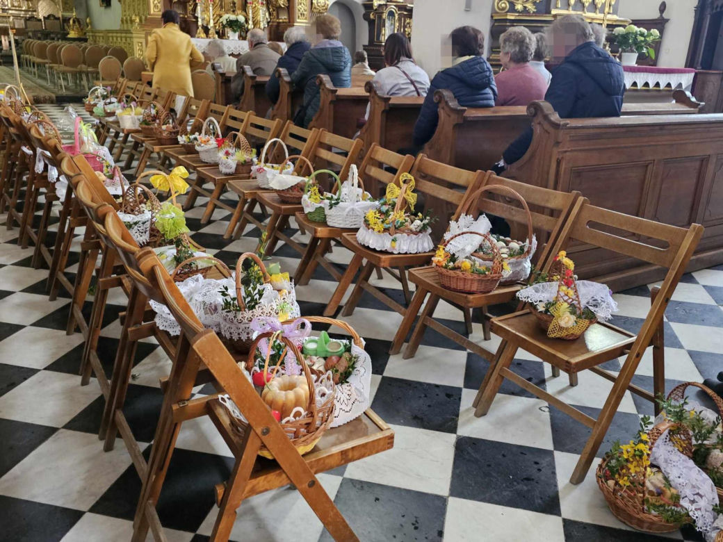 Wielkanocne święcenie pokarmów