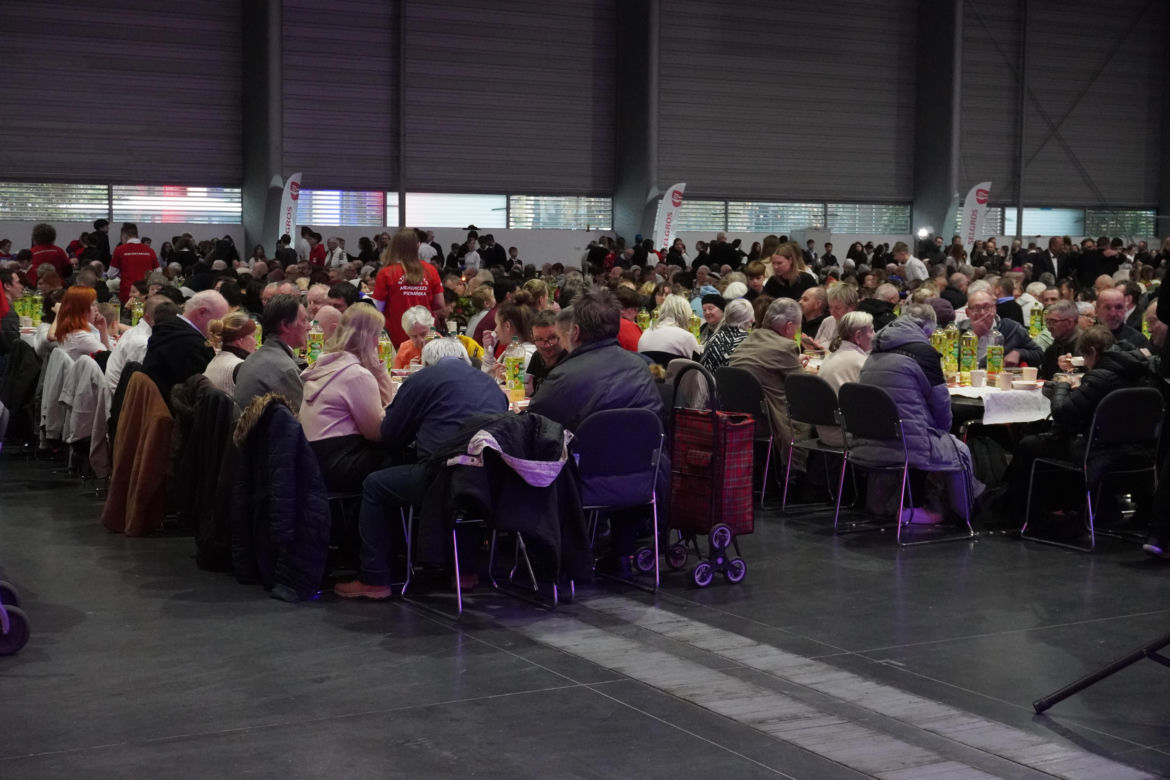 Wigilia Caritas Poznań 2024 