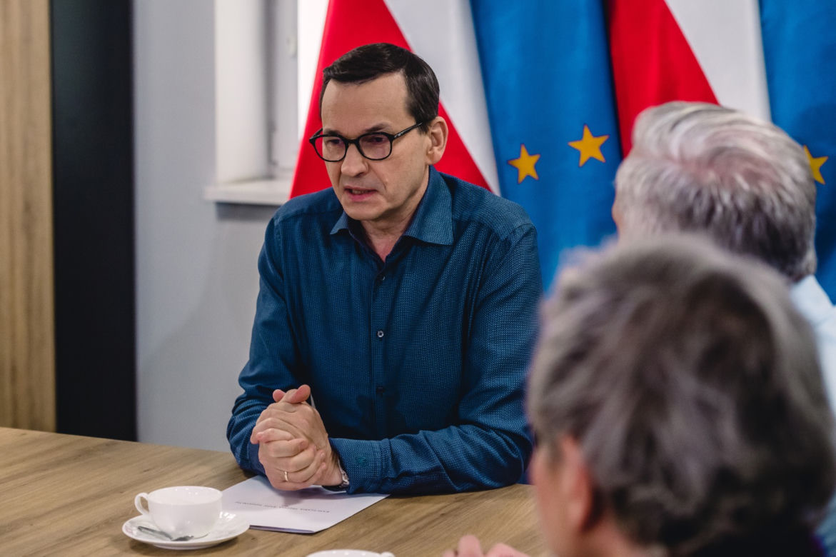 Premier w Gdańsku. Morawiecki sprawdził węgiel