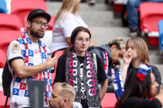 Górnik Zabrze - Lech Poznań: Zdjęcia kibiców i zawodników z meczu 8. kolejki PKO BP Ekstraklasy