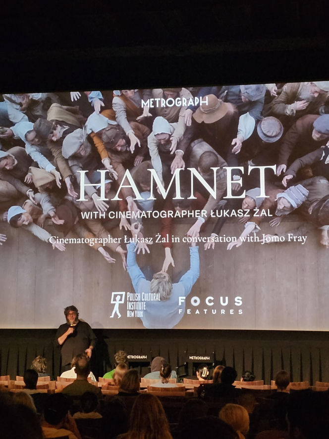 Pokaz filmu „Hamnet" i spotkanie z operatorem Łukaszem Żalem w NYC