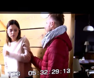M jak miłość, Iza (Adriana Kalska), Artur (Tomasz Ciachorowski)