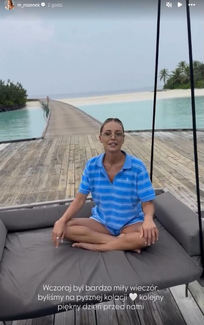 Małgorzata Rozenek i Radosław Majdan nurkują na  Malediwach