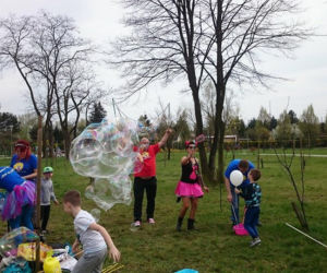 Sosnowiec: Niebieski piknik w Parku Polisensorycznym