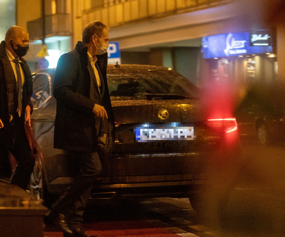 Donald Tusk w Warszawie