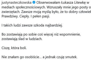 Wzruszające sceny po śmierci Litewki. Steczkowska zdobyła się na poruszający gest
