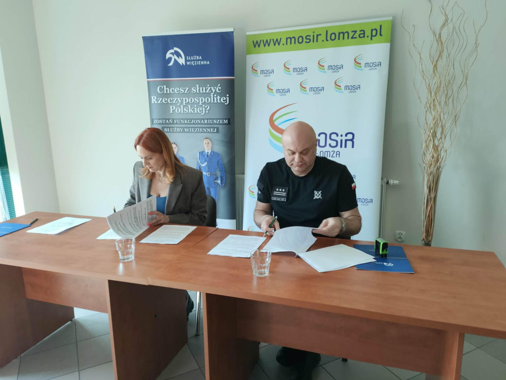 Osadzeni z Zakładu Karnego będą pomagać w Miejskim Ośrodku Sportu i Rekreacji w Łomży