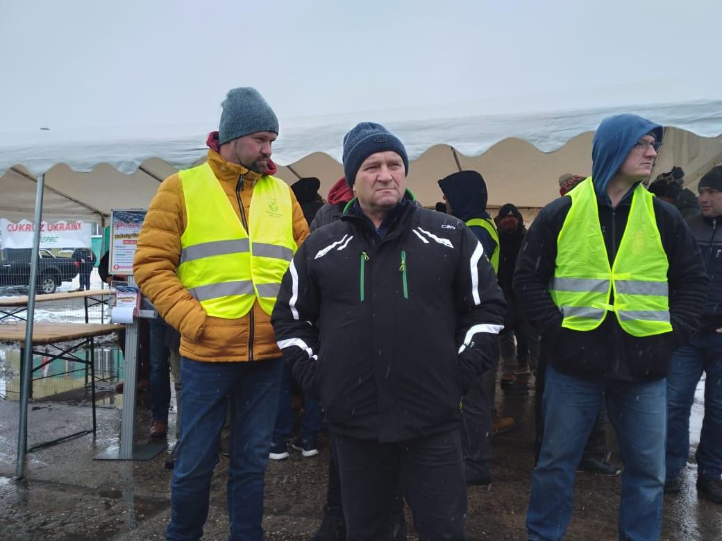 Protest rolników w Hrubieszowie - 9 lutego 2024