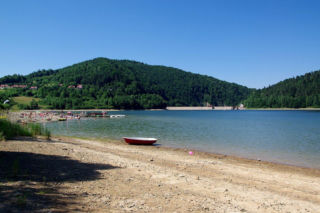 Mieszkańcy przerażeni brakiem wody w jeziorze. Zbiornik grał w filmie Ogniem i mieczem