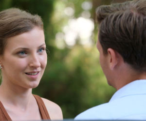 M jak miłość odc. 1902. Natalka (Dominika Suchecka), Adam Karski (Patryk Szwichtenberg)