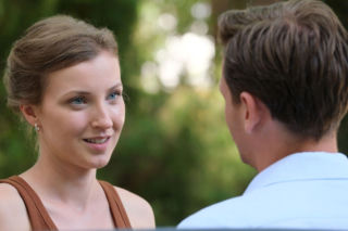 M jak miłość odc. 1902. Natalka (Dominika Suchecka), Adam Karski (Patryk Szwichtenberg)