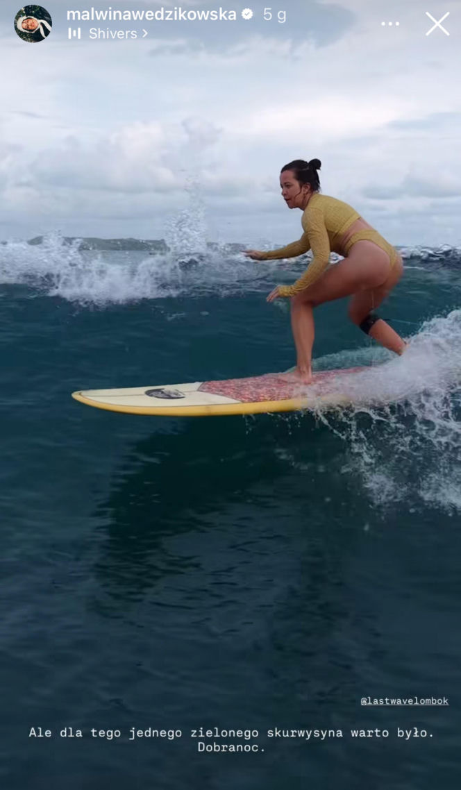 Malwina Wędzikowska miała groźny wypadek