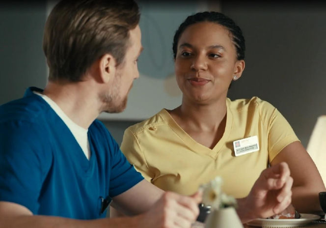 Na dobre i na złe odc. 988. Maria (Sylwia Achu), Michał (Mateusz Janicki)