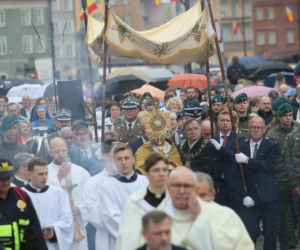 Centralna procesja Bożego Ciała w Warszawie 2026
