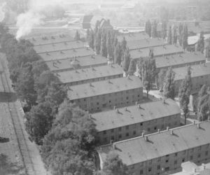 Zabudowania obozu Auschwitz