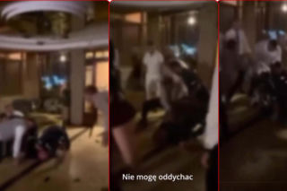 Wyciekło nagranie z wesela w Wadowicach. Wstrząsające sceny! Mężczyzna zginął. Nie mogę oddychać