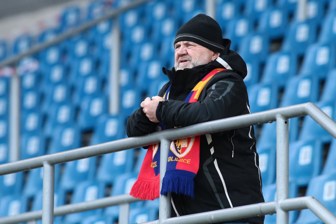 Piast Gliwice - Lech Poznań ZDJĘCIA KIBICÓW 