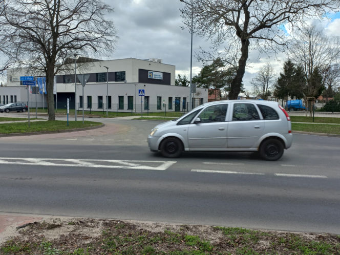 Ulica Henrykowska w Lesznie przed remontem