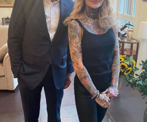 Monika Miller i Donald Tusk