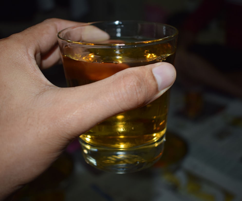 Alkohol w szklance